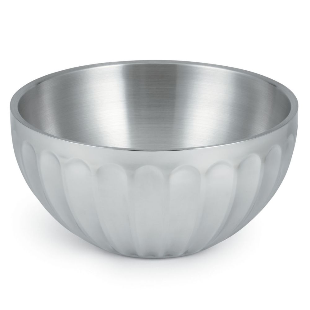 Vollrath Serving Bowl Fluted Double Wall; 2 Count; 1 Per Case