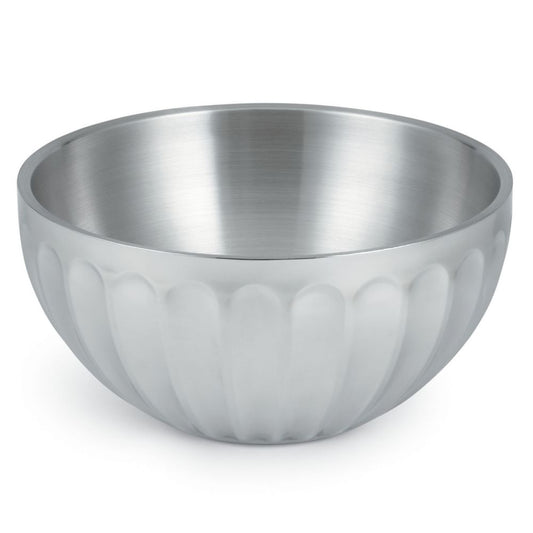 Vollrath Serving Bowl Fluted Double Wall; 2 Count; 1 Per Case