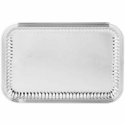 Vollrath Esquire Fluted Tray Rectangular Medium End; 3 Each; 1 Per Case