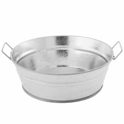 American Metalcraft Tub Galvanized 8X3"; 1 Each - High Mart Wholesale