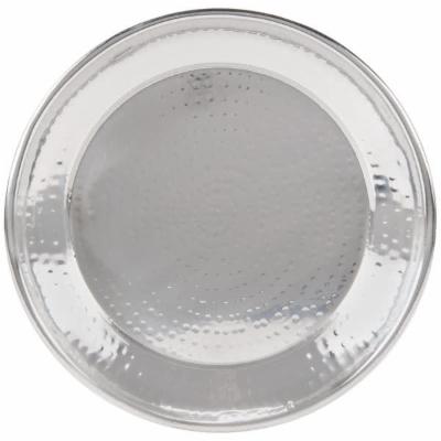 American Metalcraft Stainless Steel 13.5 Inches Round Hammered; 1 Each; 1 Per Case - High Mart Wholesale