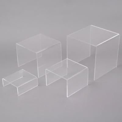 American Metalcraft Riser Set Square Clear; 1 Each - High Mart Wholesale