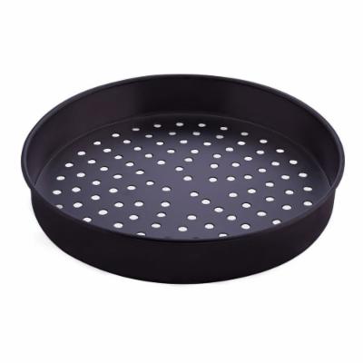 American Metalcraft Pizza Pan Tapered Hard Coat Super Perforated 15X1; 1 Each - High Mart Wholesale