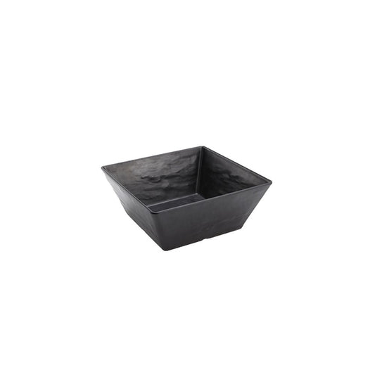 American Metalcraft Black Faux Slate Melamine 9 Inch Bowl; 1 Each - High Mart Wholesale