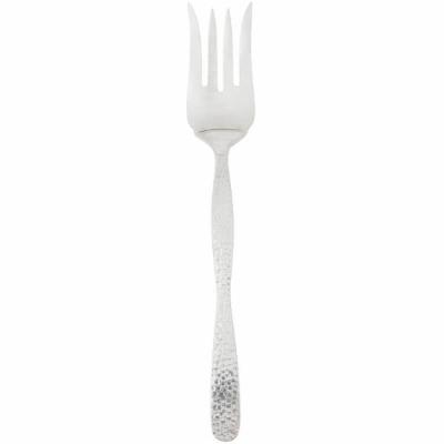 American Metalcraft Cold Meat Fork 11 Inch Hammered; 1 Each - High Mart Wholesale