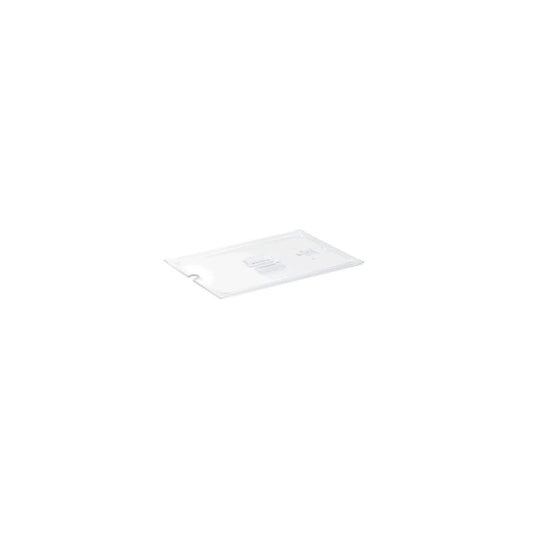 Vollrath 1/6 Size Slotted Cover Clear; 6 Each; 1 Per Case