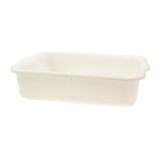 Tablecraft 5 Inch Standard White Tote Box; 12 Each; 1 Per Case - High Mart Wholesale