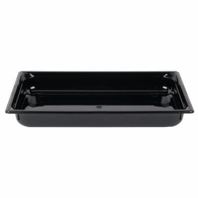 Vollrath Full Pan Black 2.5"; 6 Each; 1 Per Case