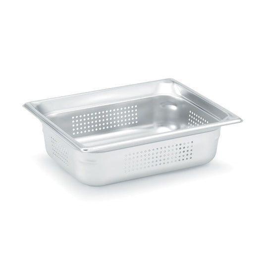 Vollrath Pan Half Size Perforated 4 Inch Deep Sour; 1 Each