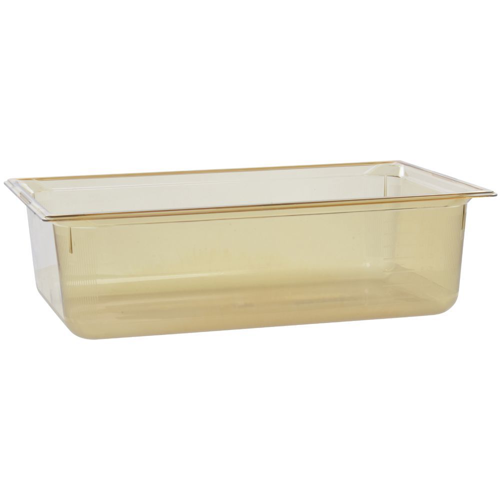 Vollrath Pan Plastic Amber High Temperature 6 Inch; 6 Each; 1 Per Case