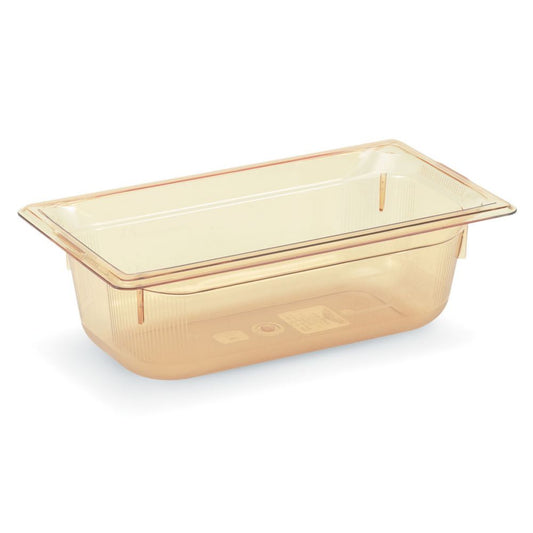 Vollrath Pan Plastic High Temperature Amber 6 Inch; 6 Each; 1 Per Case