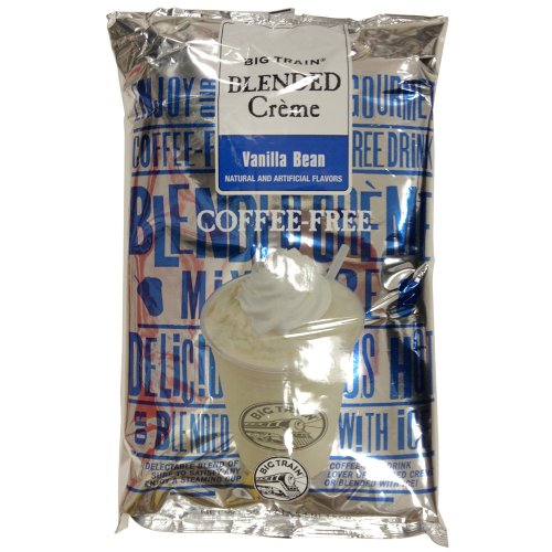 Big Train Vanilla Bean Blended Creme Drink Mix; 3.5 Pounds; 5 Per Case - High Mart Wholesale