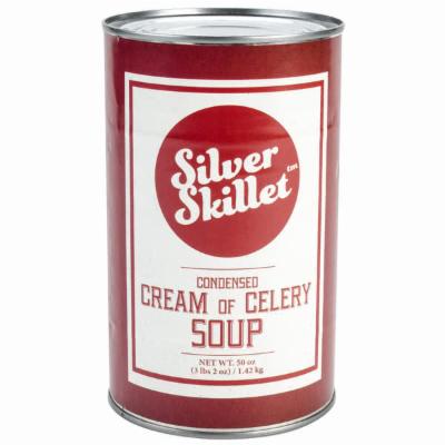 Silver Skillet Soup Condensed Cream Of Celery; 50 Ounces; 12 Per Case - High Mart Wholesale