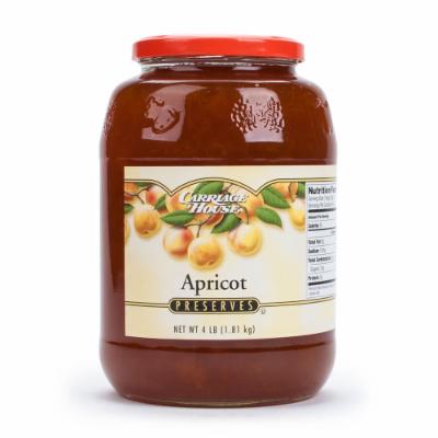 Carriage House Preserves Apricot Glass; 4 Pounds; 6 Per Case