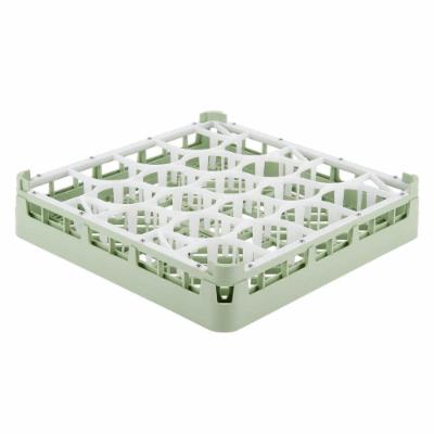 Vollrath 20 Compartment Rack Glass Light Green; 6 Each; 1 Per Case