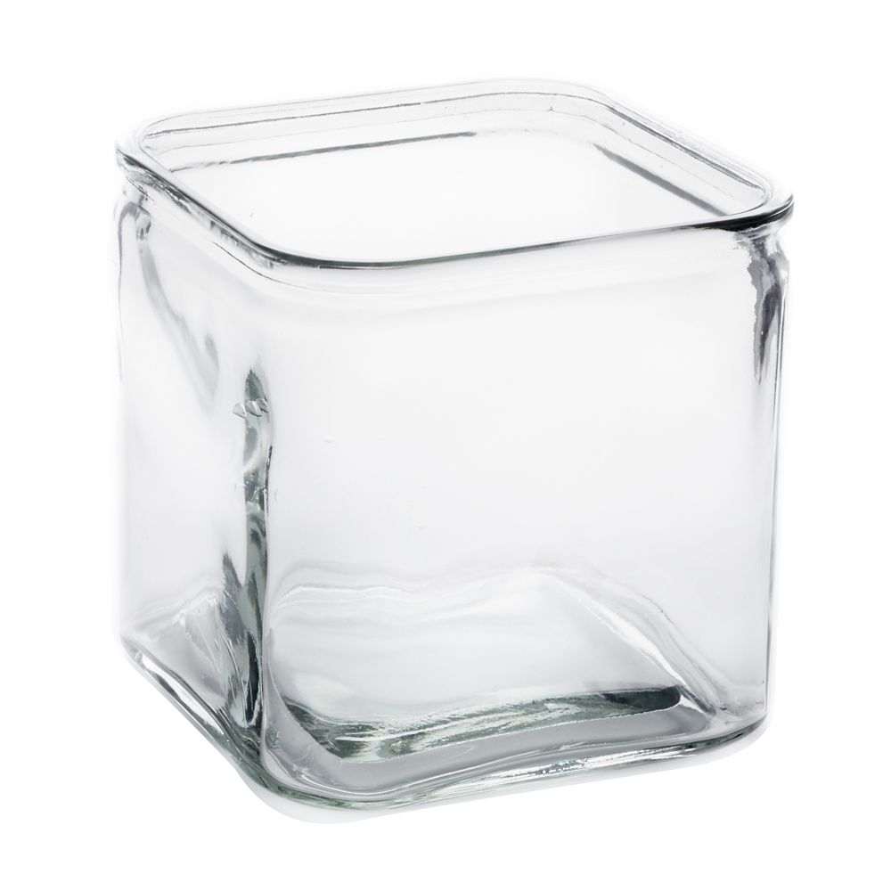 American Metalcraft Jar Square Glass 72% Ounce; 1 Each - High Mart Wholesale