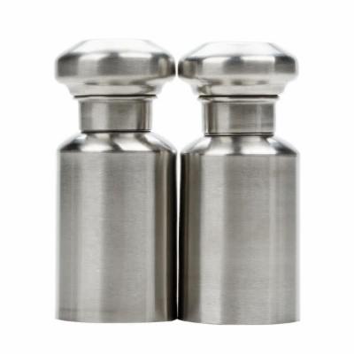 American Metalcraft Salt & Pepper Satin Finish Mini .5 Ounce; 1 Each - High Mart Wholesale