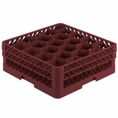 Traex Glass Rack With Two Extenders Burgundy; 2 Each; 1 Per Case