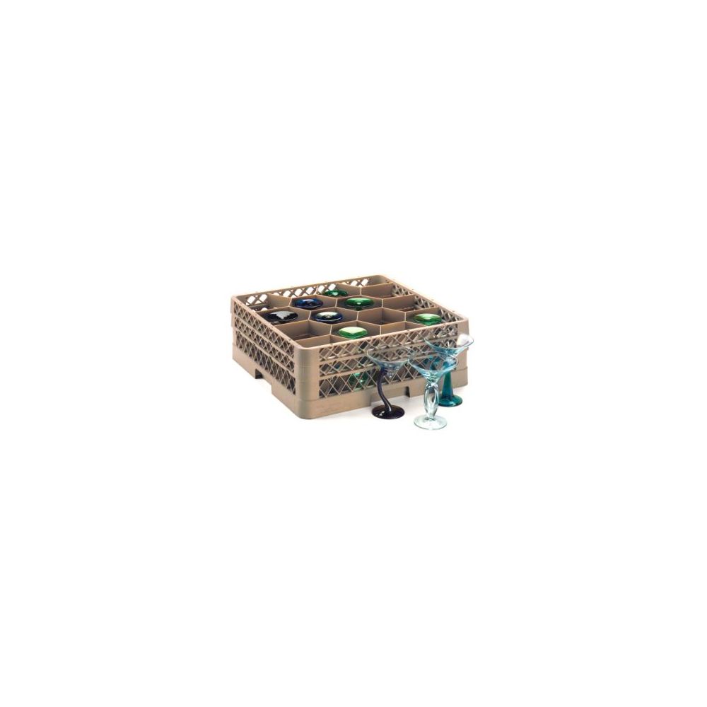 Vollrath Open Rack Dish With 2 Extender Blue; 2 Each; 1 Per Case