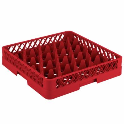 Vollrath Rack Max 20 Compartment Rack Red; 6 Each; 1 Per Case