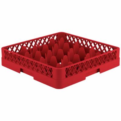 Vollrath Rack Max 12 Compartment Red; 6 Each; 1 Per Case