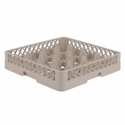 Vollrath Glass Rack 16 Compartment Beige; 6 Each; 1 Per Case