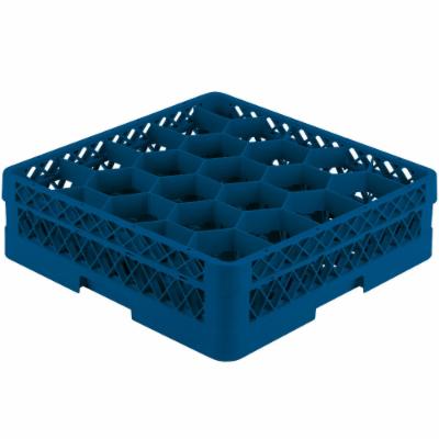 Vollrath 20 Compartment Rack With 1 Extender Royal Blue; 2 Each; 1 Per Case