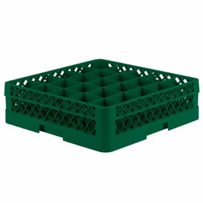 Vollrath Rack 25 Compartment With Extenders Green; 2 Each; 1 Per Case