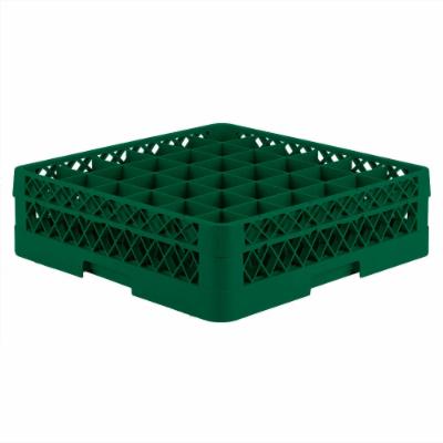 Vollrath 36 Compartment Rack Green With Extender; 2 Each; 1 Per Case