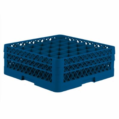 Vollrath Rack 36 Compartment Royal Blue With 2; 2 Each; 1 Per Case