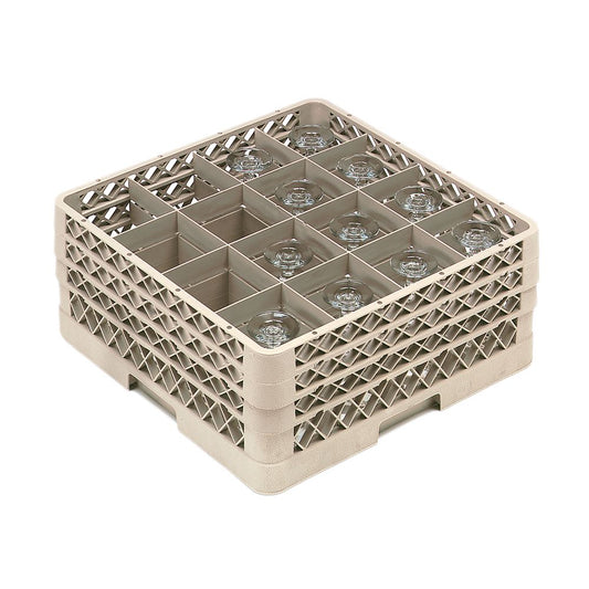 Vollrath Rack 16 Compartment W/3 Extender; 1 Each