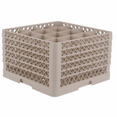 Vollrath Rack 16 Compartment Beige; 2 Each; 1 Per Case