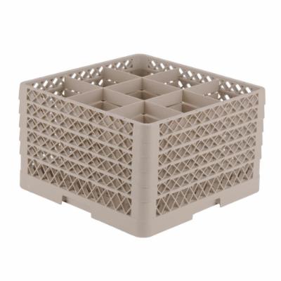 Vollrath Rack 9 Compartment Beige; 2 Each; 1 Per Case