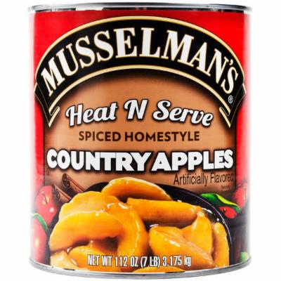 Musselman's Spiced Apples Heat N' Serve Country Homestyle; 112 Ounces; 6 Per Case