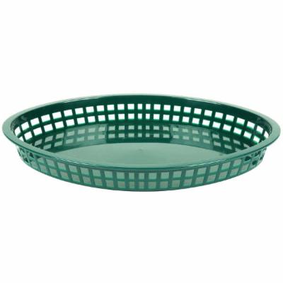 Tablecraft Jumbo Platter Forest Green Basket; 36 Each; 1 Per Case - High Mart Wholesale