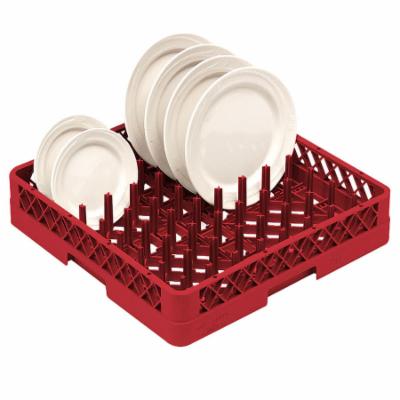 Vollrath Plate & Tray Red Rack; 6 Each; 1 Per Case