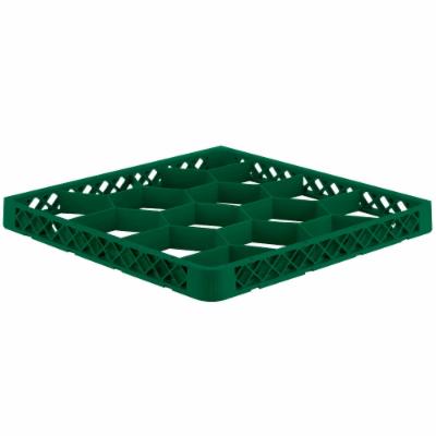 Vollrath Extender Rack 12 Compartment Green; 12 Each; 1 Per Case