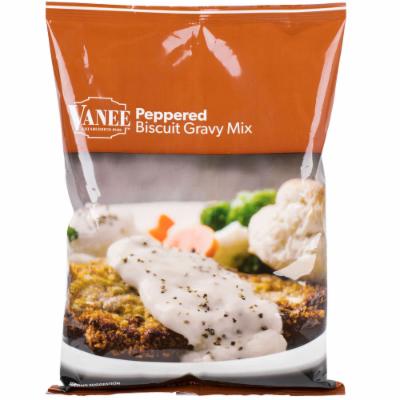 Vanee Peppered Biscuit Gravy Mix; 24 Ounces; 6 Per Case - High Mart Wholesale