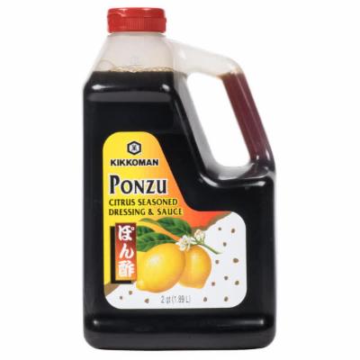 Kikkoman Ponzu Sauce Bottle; 1.89 Liter; 6 Per Case - High Mart Wholesale