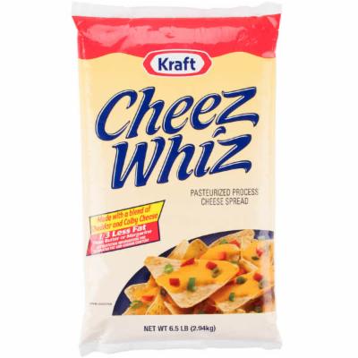 Cheez Whiz Processed Pouch Cheeze Whiz Spread; 6.5 Pounds; 6 Per Case