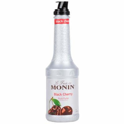 Monin Black Cherry Puree; 1 Liter; 4 Per Case - High Mart Wholesale