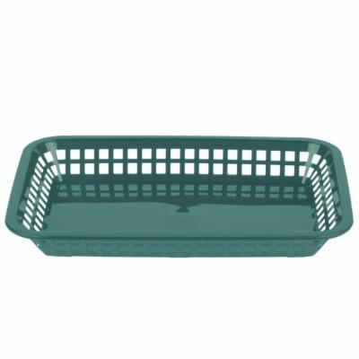 Tablecraft 11.75 Inch Grande Forest Green Basket; 36 Each; 1 Per Case - High Mart Wholesale