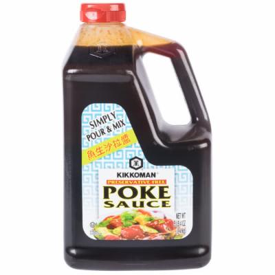 Kikkoman Preservative Free Poke Sauce; 2.4 Kilogram; 6 Per Case - High Mart Wholesale