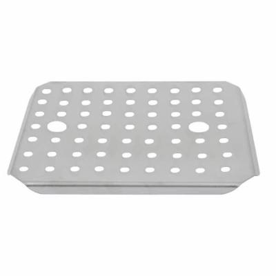 Vollrath Food Pan False Bottom Stainless Steel 2/3 Size Pan; 6 Each; 1 Per Case - High Mart Wholesale