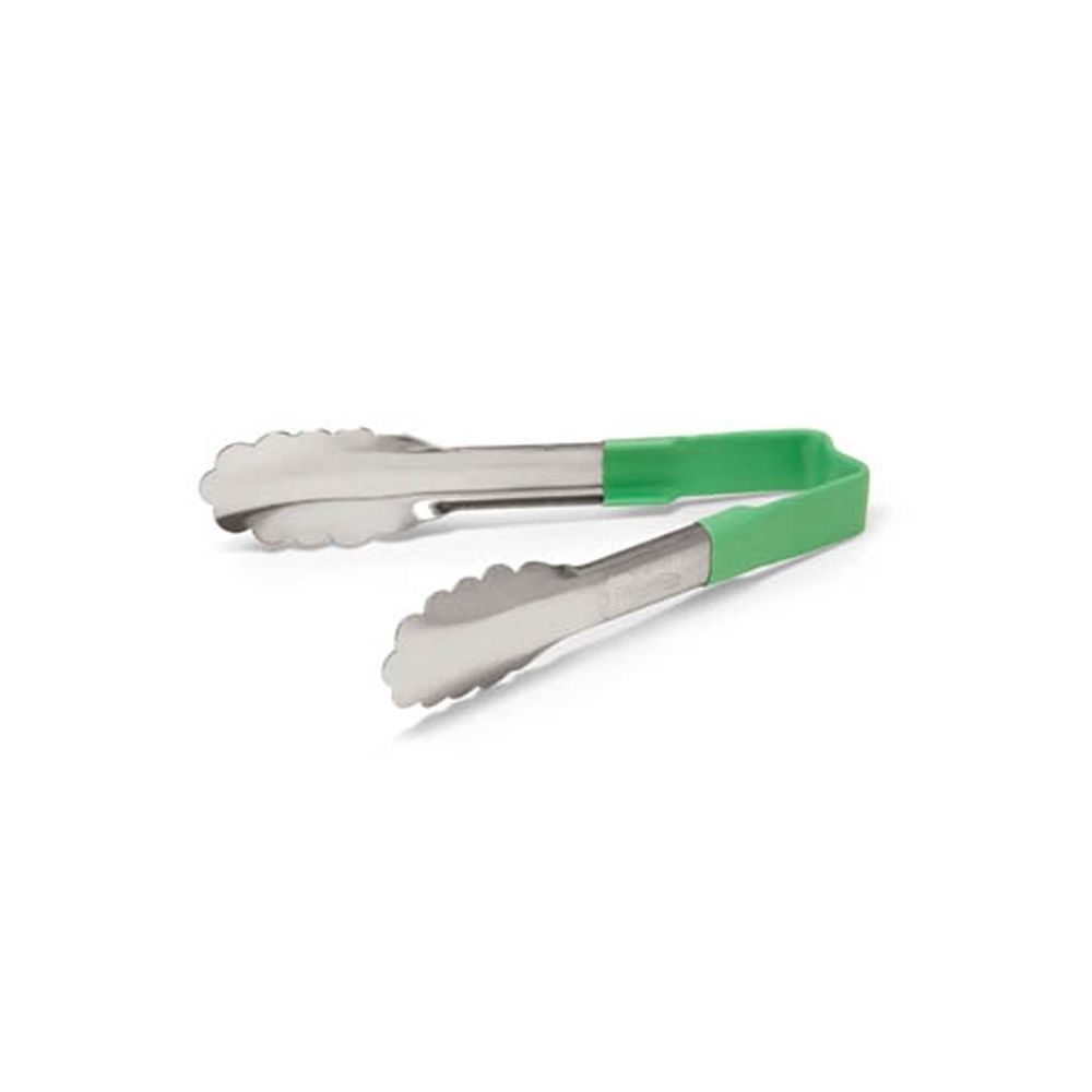 Vollrath 6 Inch Utility Tong Green; 12 Each; 1 Per Case