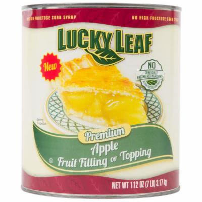 Lucky Leaf Premium Apple Fruit Filling Or Topping; 112 Ounces; 3 Per Case
