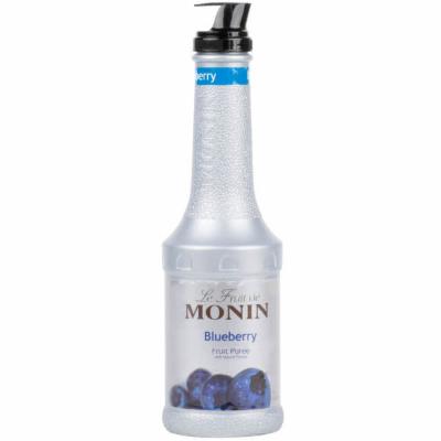 Monin Blueberry Puree; 1 Liter; 4 Per Case - High Mart Wholesale