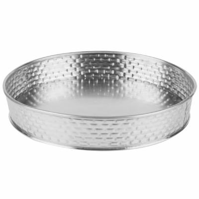 Tablecraft Round Diner Platter Stainless Steel; 1 Each - High Mart Wholesale