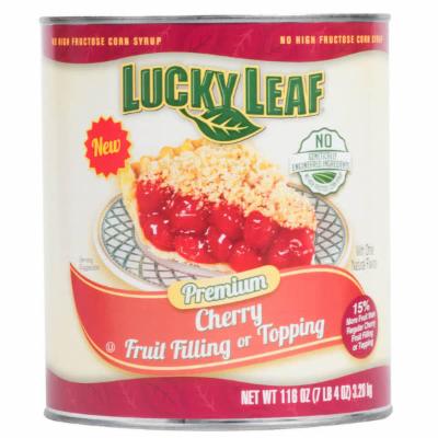 Lucky Leaf Premium Cherry Fruit Filling Or Topping; 116 Ounces; 3 Per Case