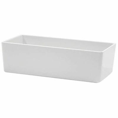 Tablecraft Bowl Straight Sided Melamine White; 6 Each; 1 Per Case - High Mart Wholesale